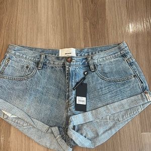 ONE TEASPOON OCEAN BANDITS DENIM SHORTS